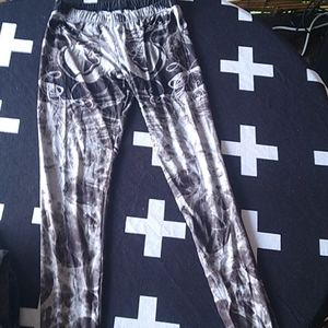 Leggings, Smoke patterned